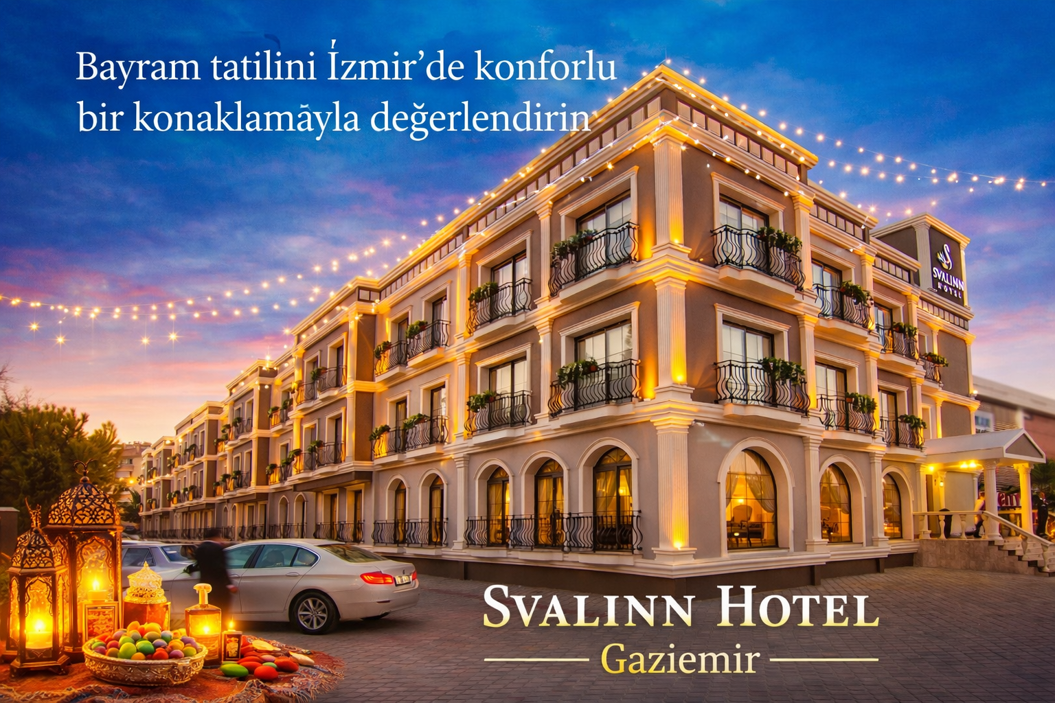 İzmir Bayram Otelleri Arasında Svalinn Hotel’de %15 Özel İndirim