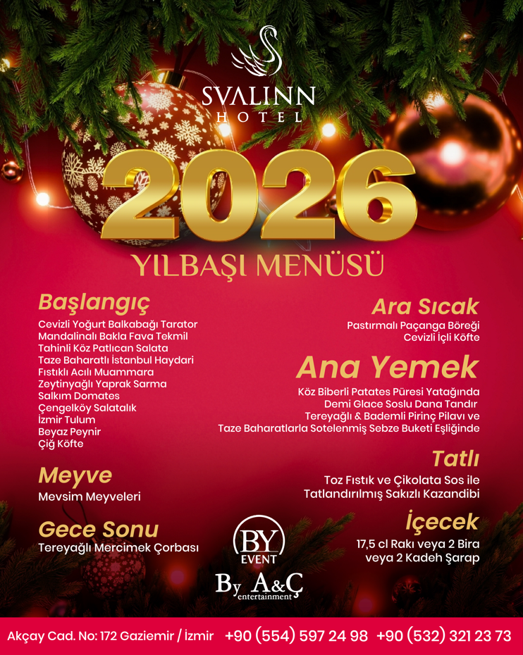 İzmir 2026 yılbaşı programları